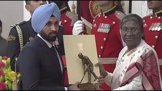 Punjab Police DSP Dharamvir Singh gets Dhyan Chand Lifetime Achievement Award