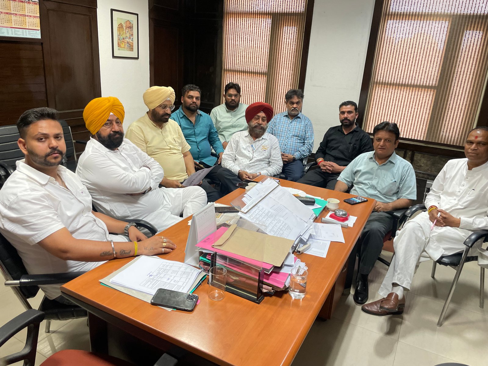 Preparation to welcome Wardbandi at Jalandhar 