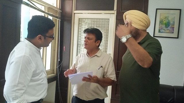 Memorandum to Commissner Municipal  corporation Jalandhar 