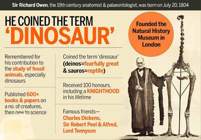 *Sir Richard Owen,*