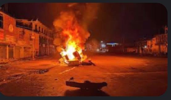 ਮਣੀਪੁਰ ਵਿਚ ਫਿਰ ਭੜਕੀ ਹਿੰਸਾ, 