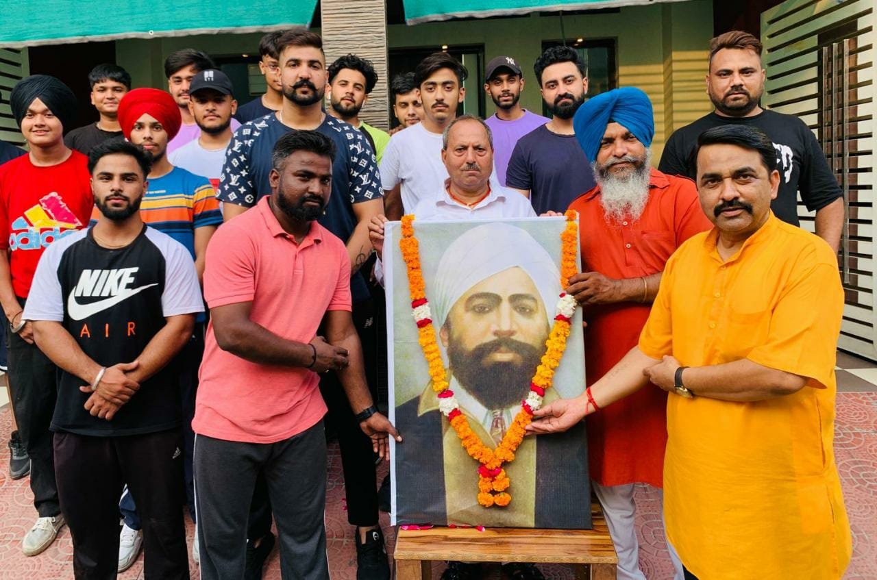 शहीद उधम सिंह के शहीदी दिवस पी किया याद