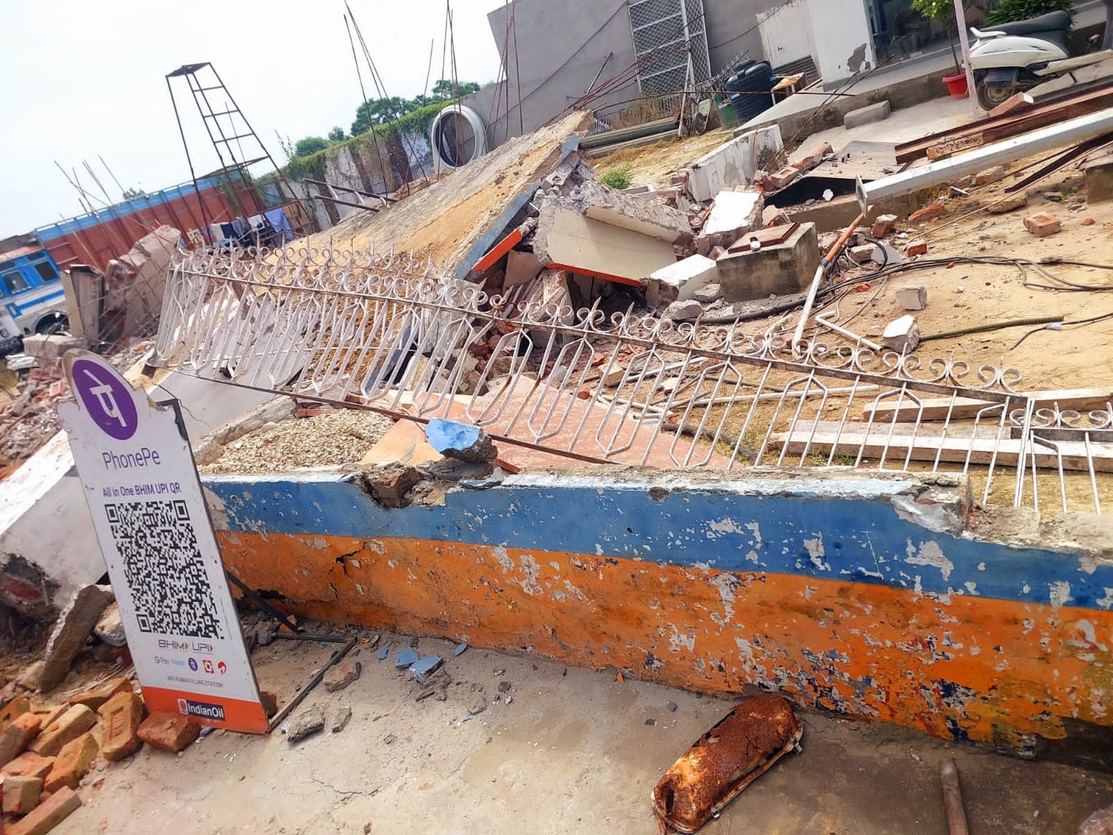 ਪੁਰਾਣੀ ਬਿਲਡਿੰਗ ਢਾਓਣ ਸਮੇਂ ਵਾਪਰਿਆ ਭਿਆਨਕ ਹਾਦਸਾ ਦੋ ਦੀ ਮੌਤ, ਦੋ ਜ਼ਖ਼ਮੀ।