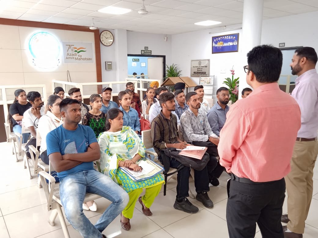 प्लेसमेंट कैंप में 28  उम्मीदवारों को रोजगार के लिए शॉर्टलिस्ट किया गया