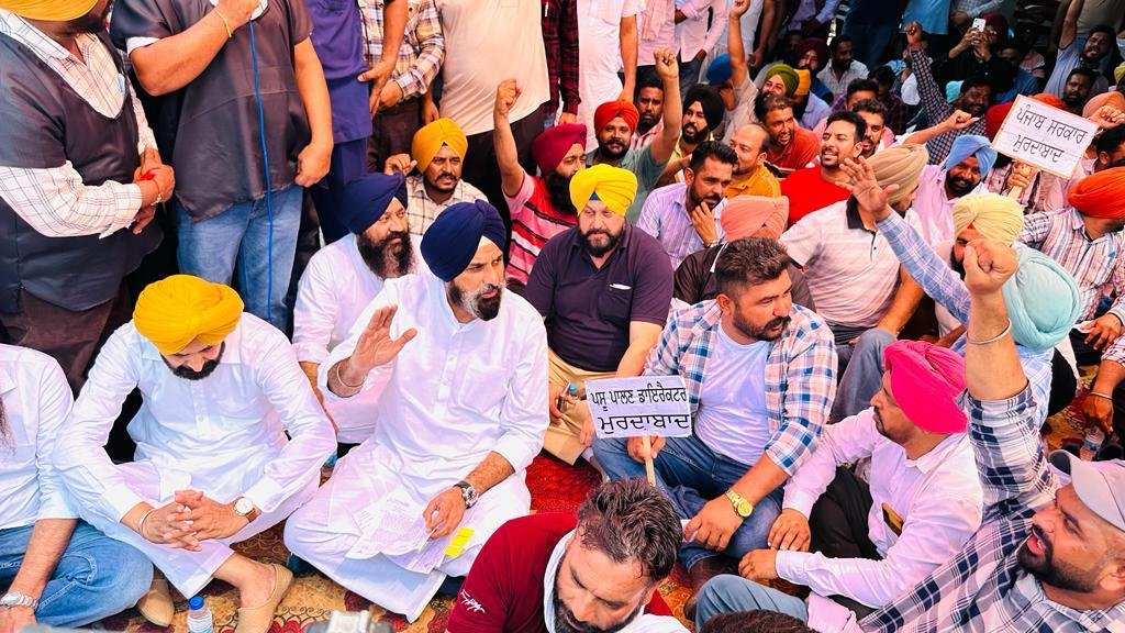 Bikram S Majithia calls for regularization of services of all Veterinary AI workers union 