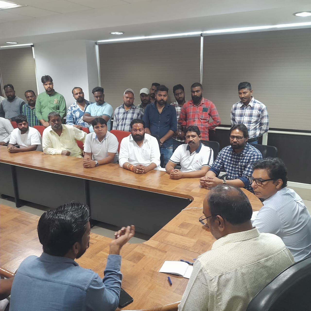 नगर निगम जालंधर ड्राइवर यूनियन के पदाधिकारियों ने कमिश्नर नगर निगम से मीटिंग की।