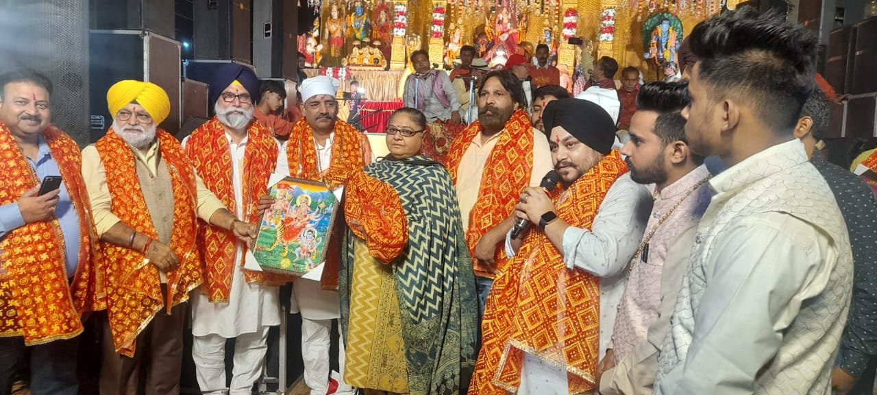  बस स्टैंड शॉपकीपर एसोसिएशन की और से 51भी विशाल जागरण संपन्न 