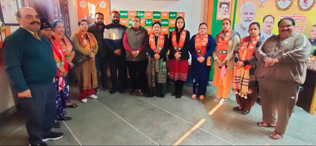 महिला सशक्तिकरण को लेकर जिला भाजपा महिला मोर्चा मजबूती से कर रहा सराहनीय कार्य-- सुशील शर्मा