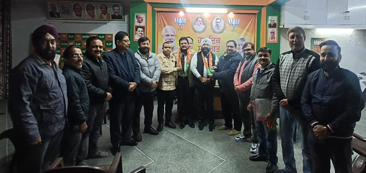 *भाजपा जिला पदाधिकारी गुरविंदर लांबा और शाम शर्मा जालंधर रेलवे स्टेशन में कंसलटेटिव कमेटी के सदस्य मनोनीत*