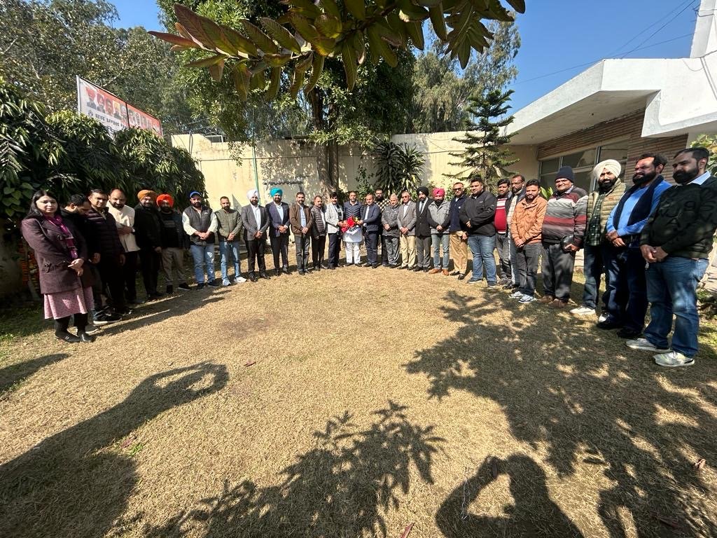 Preparation meeting for Khadge workers meeting with Punjab Congress Workers at Samrala