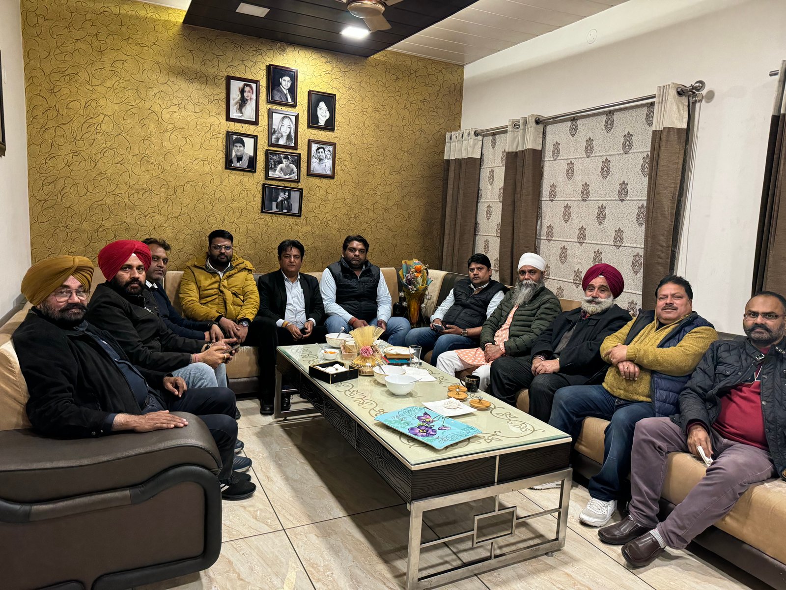 AICC’s  Co-Ordinator Dr Ajay Paswan  review the progress of Samrala Rally