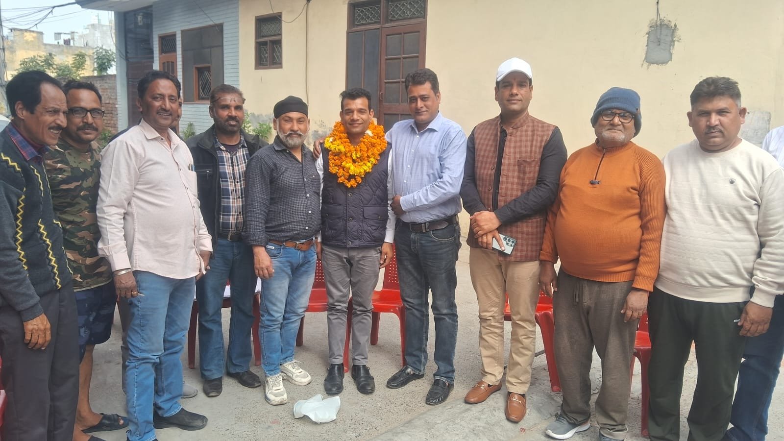 राजन शर्मा सर्व समिति से बने श्री गुरु नानक यूथ वेलफेयर सोसाइटी के अध्यक्ष