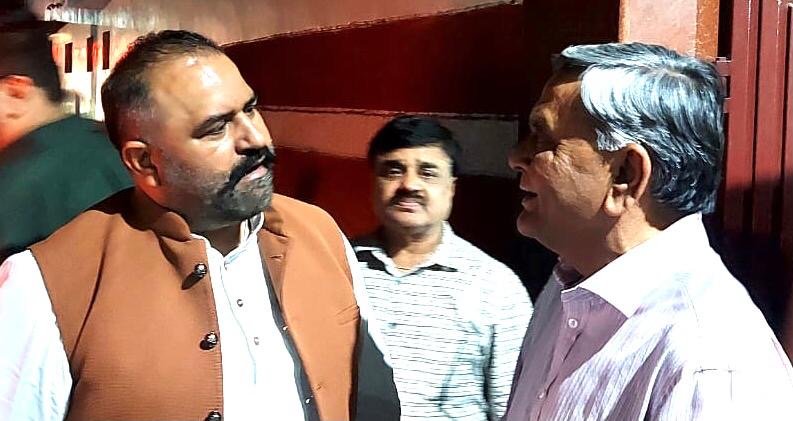 पूर्ब मंत्री ने किया भाजपा के जालंधर सांसदीय क्षेत्र से उम्मीदबार सुशील रिंकु का स्वागत ।