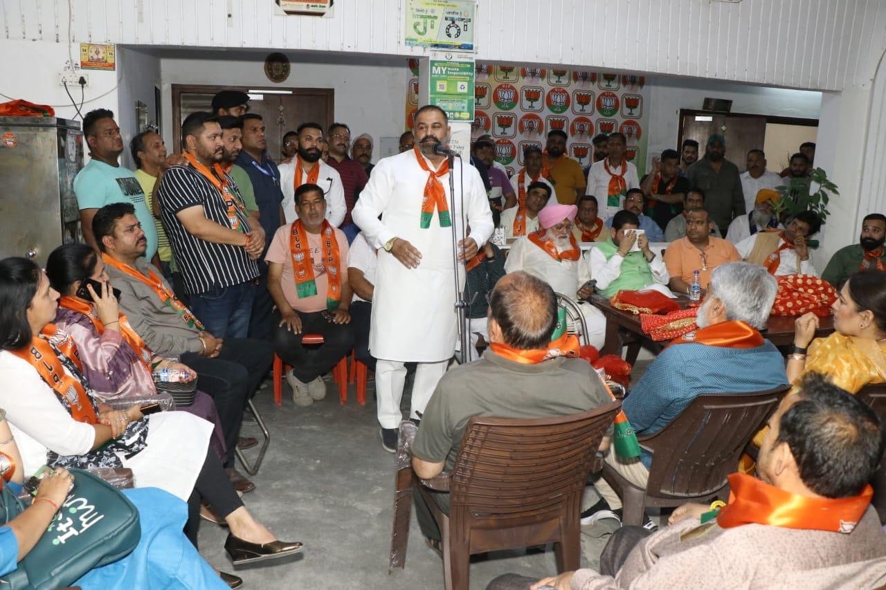 *वेस्ट हल्के में भाजपा द्वारा ज़ोरदार सफल बैठक का आयोजन*