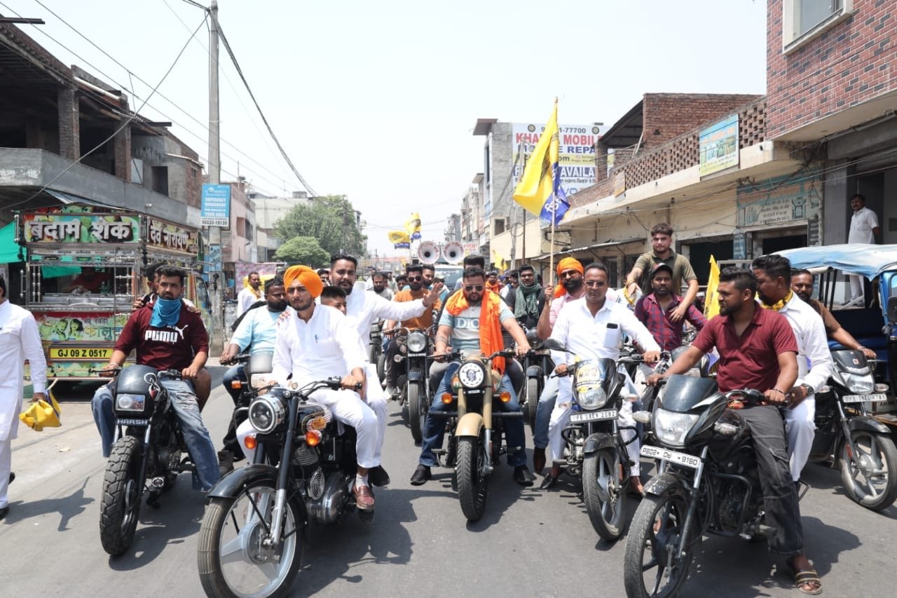 ਆਮ ਆਦਮੀ ਪਾਰਟੀ ਦਾ ਨੂਰਮਹਿਲ ਵਿੱਚ ਇੱਕ ਵਿਸ਼ਾਲ ਰੋਡ ਸ਼ੋਅ 