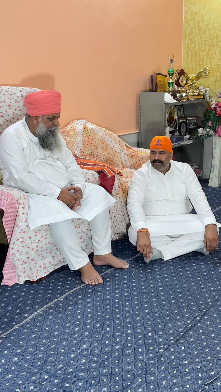 "सुशील रिंकू ने कठार के प्रमुख धार्मिक स्थलों से आशीर्वाद प्राप्त किया"