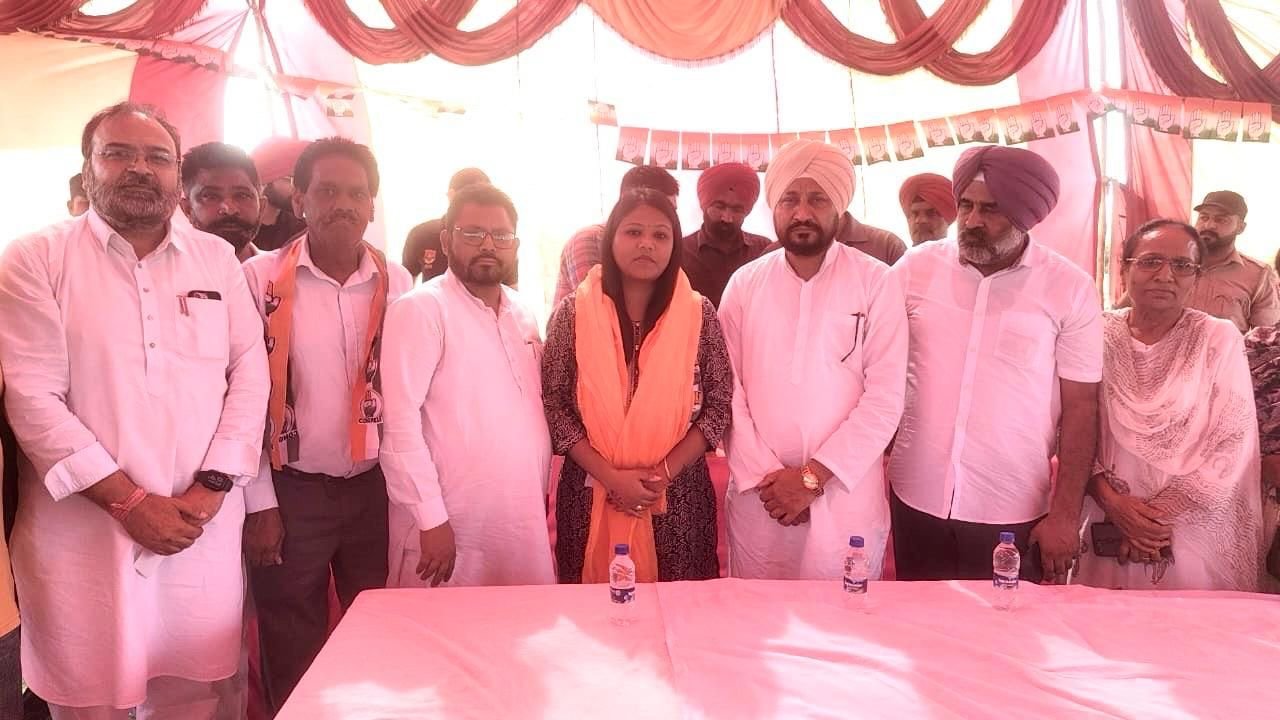 भाजपा महिला मोर्चा की जिला अध्यक्ष निधि तिवारी कांग्रेस में हुई शामिल 