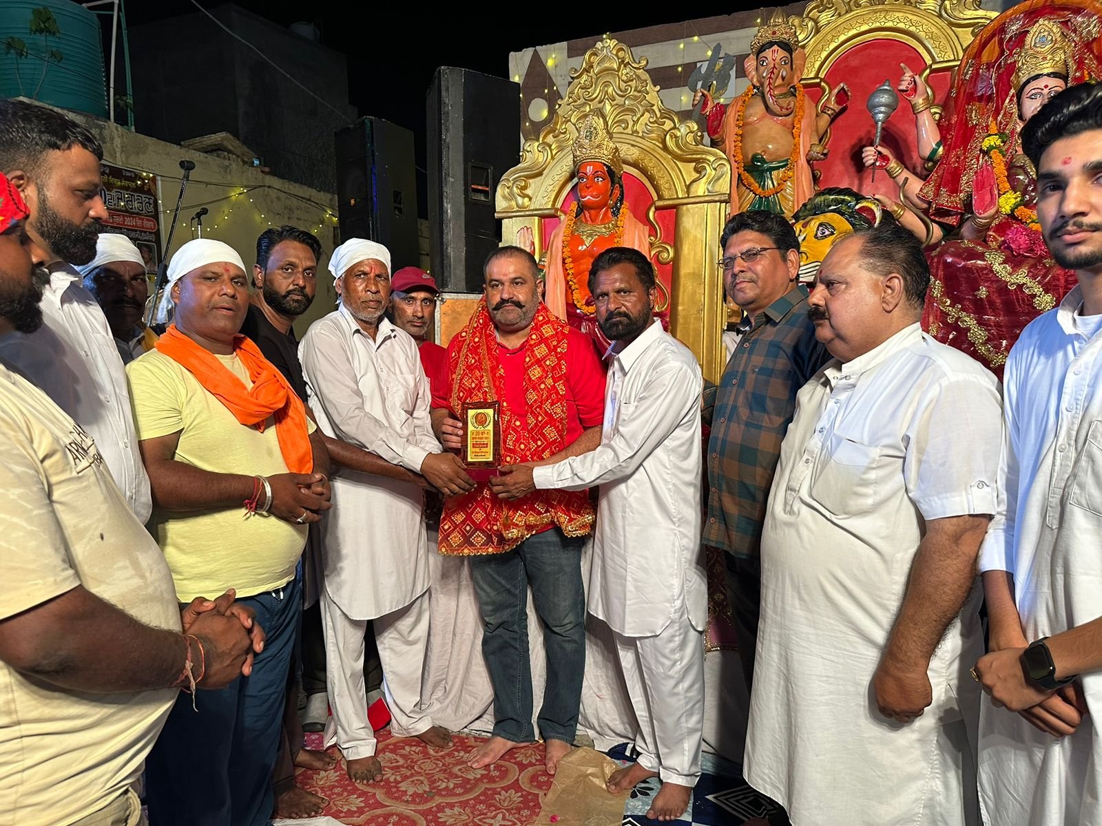 कैंट विधानसभा के चन्नपुर गांव मे 20 वा जागरण माता चिंतापूर्णी दिव्या सेवा द्वारा सम्पन