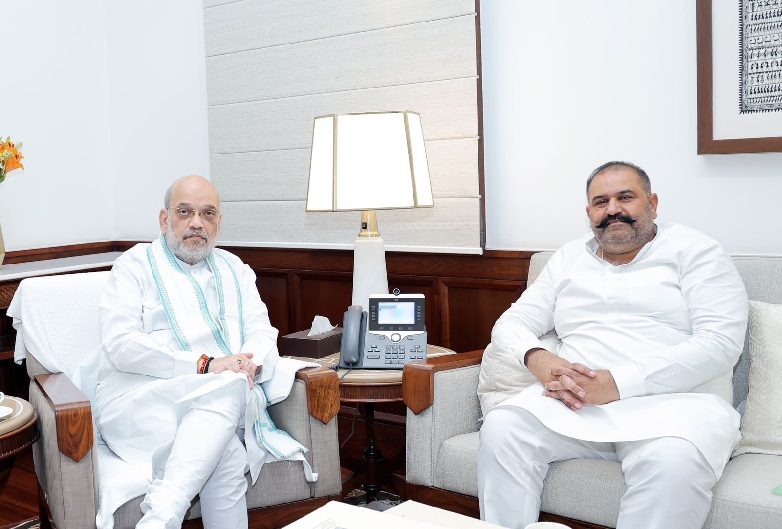 केंद्रीय गृहमंत्री अमित शाह से मिले पूर्व सांसद सुशील रिंकू, शाह ने कहा- आदमपुर एयरपोर्ट के नामकरण की कैबिनेट जल्द देगी मंजूरी