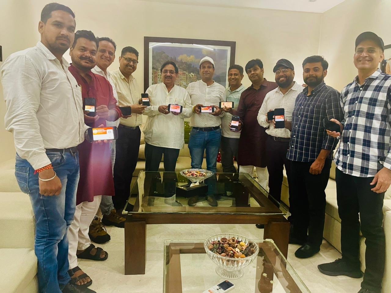 राकेश राठौर ने  साथियों सहित की सदस्यता अभियान की शुरुआत 