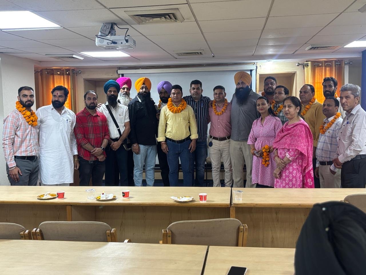 ਪੰਜਾਬ ਸਟੇਟ ਲੈਂਡ ਰਿਕਾਰਡ, ਇੰਪਲਾਇਜ਼ ਐਸੋਸੀਏਸ਼ਨ ਦੀ ਹੋਈ ਚੋਣ।