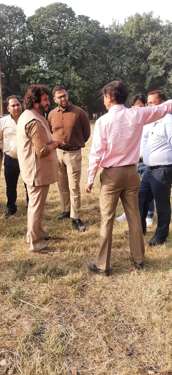 ਗੋਤਮ ਜੈਨ ਕਮੀਸ਼ਨਰ ਨਗਰ ਨਿਗਮ ਨੇ ਕੀਤੀ ਭਾਰਗਵ ਨਗਰ ਦੇ ਬੁੱਜਾਂ ਮੱਲ ਪਾਰਕ ਦਾ ਦੋਰਾ। 