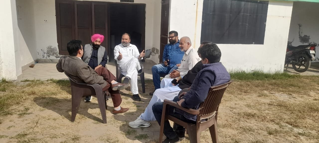 ਨਗਰ ਨਿਗਮ ਚੋਣਾਂ ਨੂੰ ਲੈਕੇ ਵਿਧਾਇਕ ਸੁਖਵਿੰਦਰ ਕੋਟਲੀ ਨੇ ਕੀਤੀ ਚਰਚਾ।