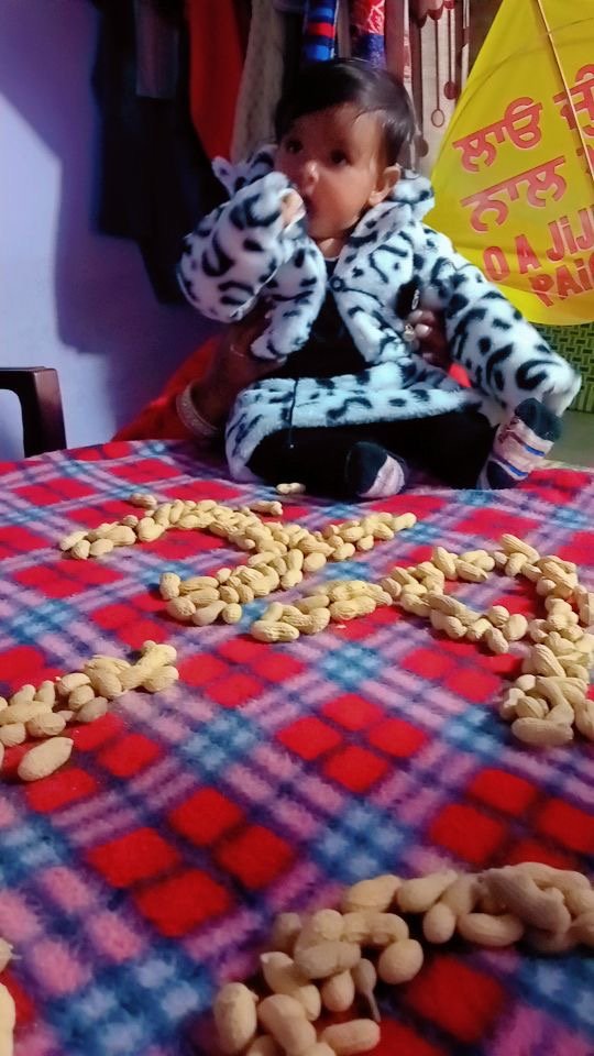 ਰਾਜ ਨਗਰ ਵਿਖੇ ਮਨਾਈ ਗਈ ਕੁੜੀਆਂ ਦੀ ਲੋਹੜੀ ।