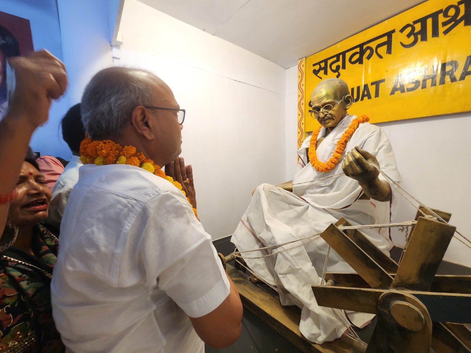 *बिहार कांग्रेस के अध्यक्ष बनने के बाद विधायक राजेश कुमार पहुंचे सदाकत आश्रम, हुआ भव्य स्वागत*