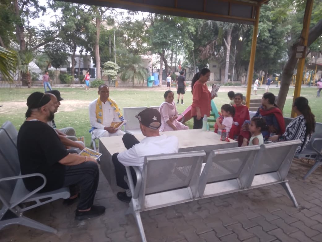 ਜਲੰਧਰ ਵੈਸਟ ਤੋਂ ਸਾਬਕਾ ਕੌਂਸਲਰ ਜਗਦੀਸ਼ ਰਾਮ ਸਮਰਾਏ ਲੁਧਿਆਣਾ ਜਿਮਣੀ ਚੋਣ ਵਿੱਚ ਲਾ ਰਹੇ ਨੇ ਪੂਰਾ ਜ਼ੋਰ ।