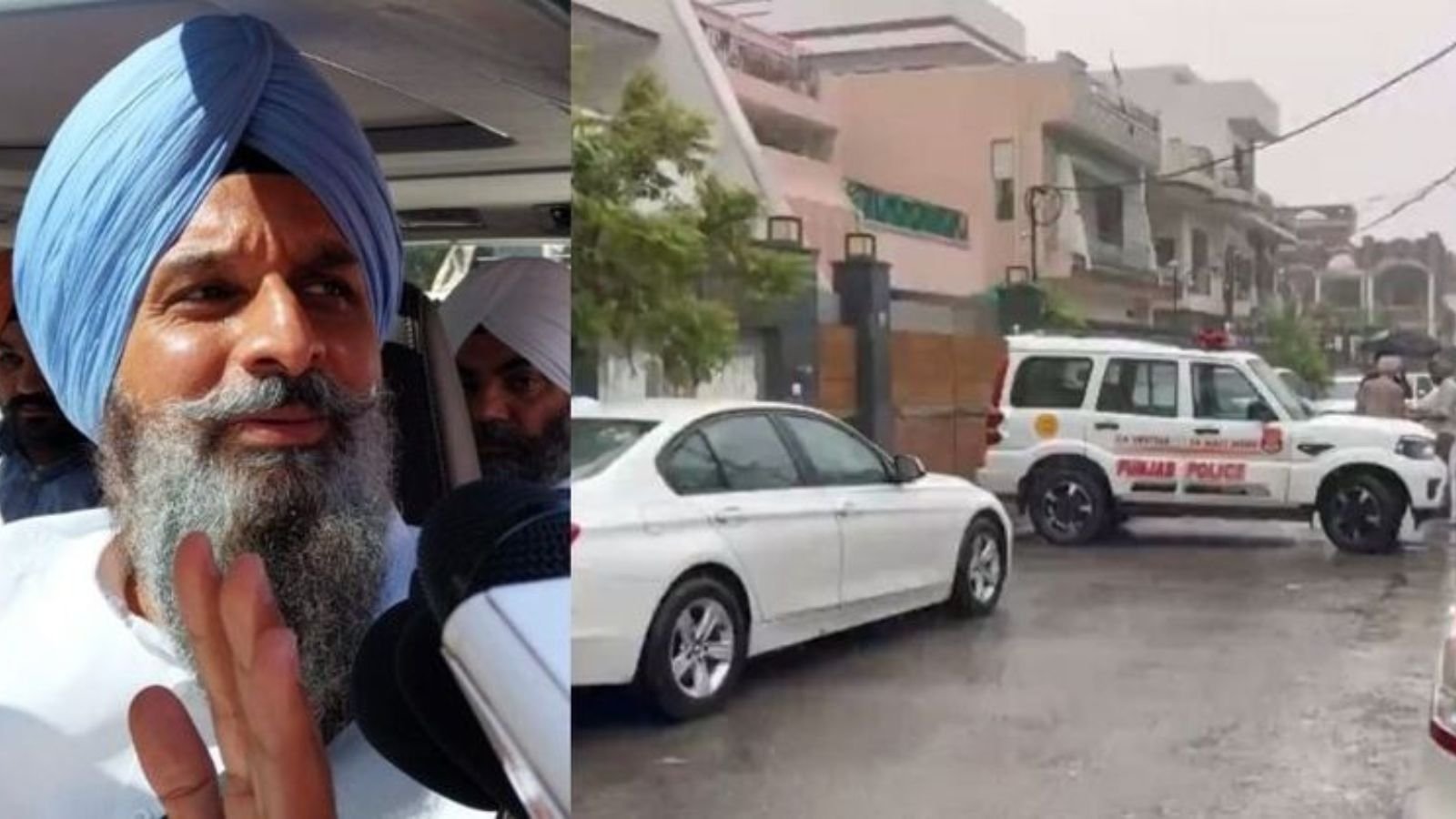 बिक्रम मजीठिया के आवास पर एक बार फिर रेड करने पहुंची विजिलेंस, घर की तरफ जाने वाले सभी रास्ते बंद