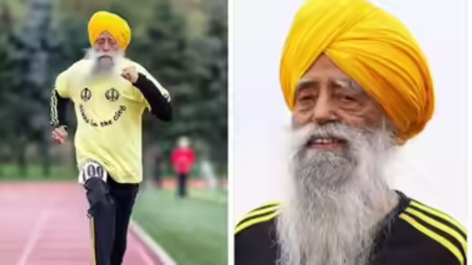 फौजा सिंह के सड़क हादसे से पहले की सीसीटीवी फुटेज आई सामने, देखें