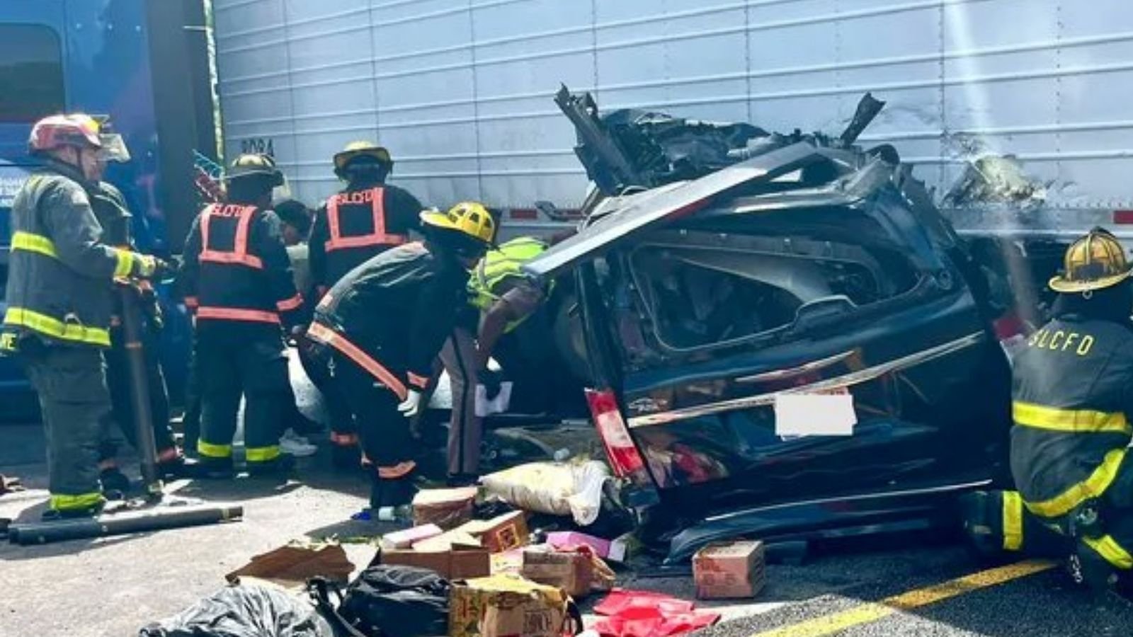 अमेरिका में पंजाबी नौजवान के कारण गई 3 जान, हाईवे पर ट्रक के गलत टर्न होने के कारण गाड़ी टकराई, देखें Video