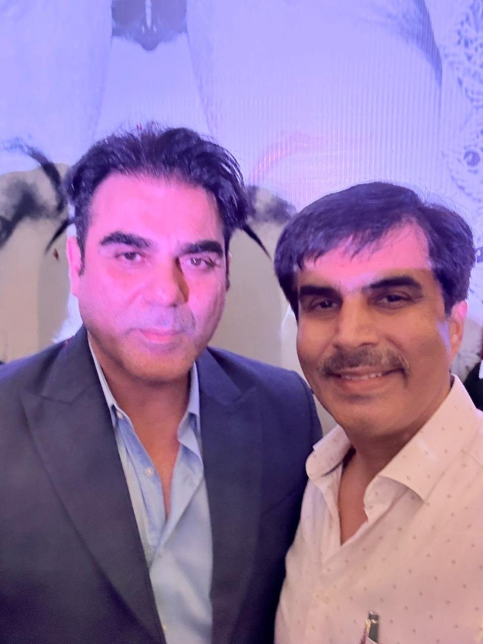 “Dr. Karan Soni’s Special Meeting with Bollywood Actor Arbaaz Khan”