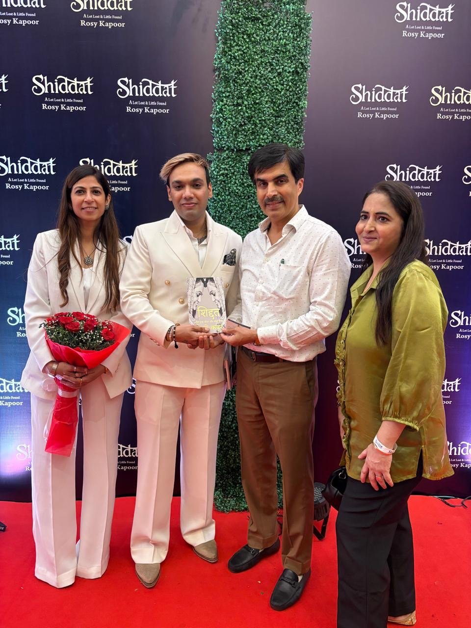 Book written by Mahil Kapoor & Aradhna Kapoor “shidat was released at Ludhiana