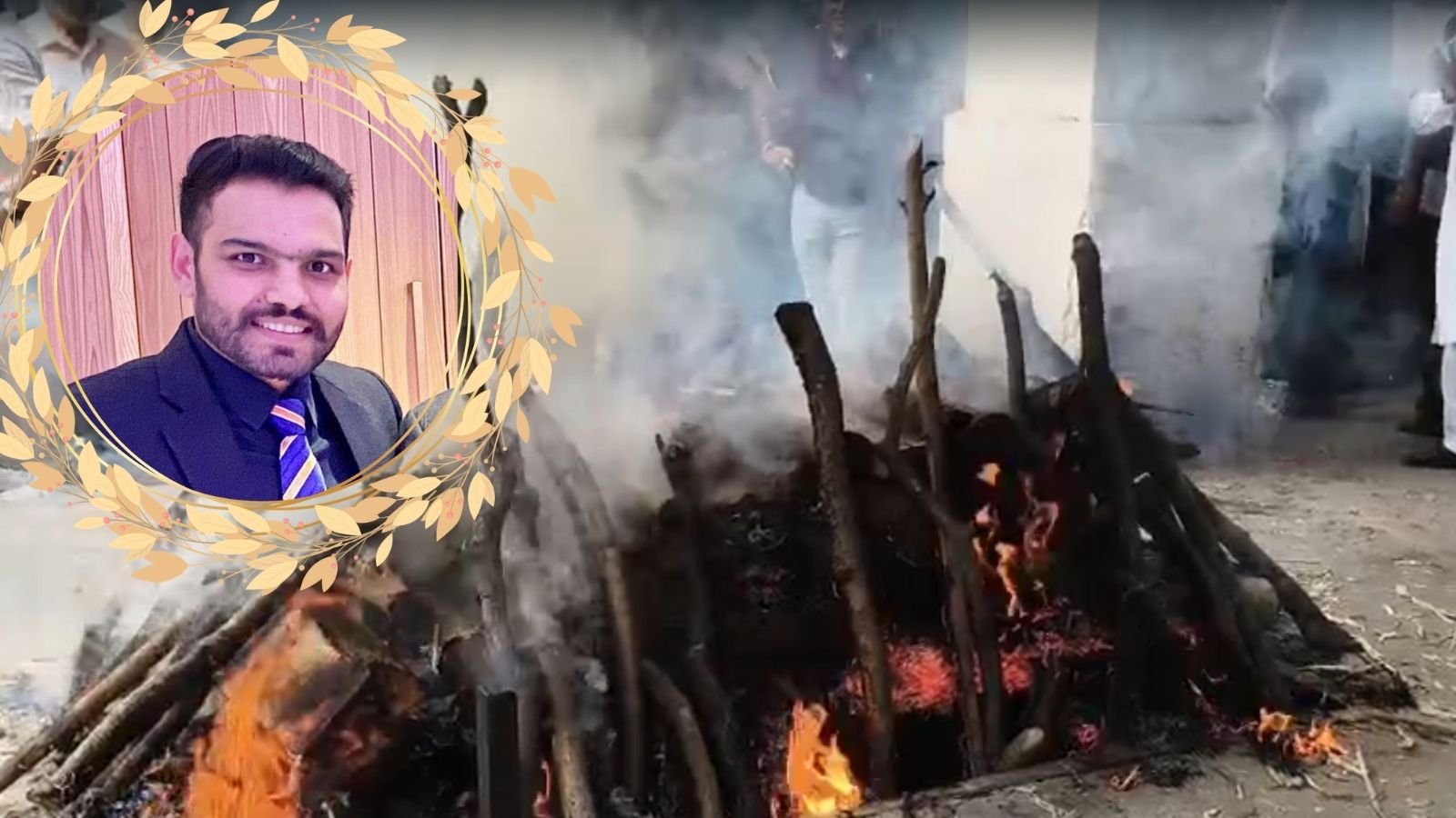 पंचतत्व में विलीन हुए Richie KP, बेटे को अग्नि देते रो पड़े केपी