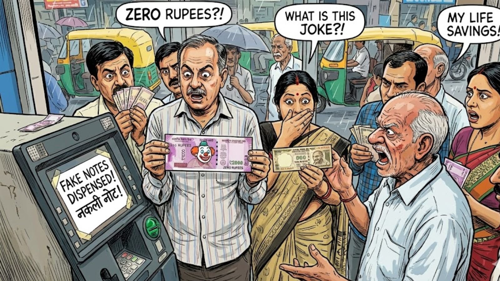 अगर आप भी ATM से पैसे निकालते हैं तो हो जाएं सावधान! जालंधर में मशीन से निकले नकली नोट