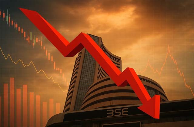 Stock Market Crash: बजट पर शेयर बाजार धड़ाम, लोगों के 8 लाख करोड़ डूबे