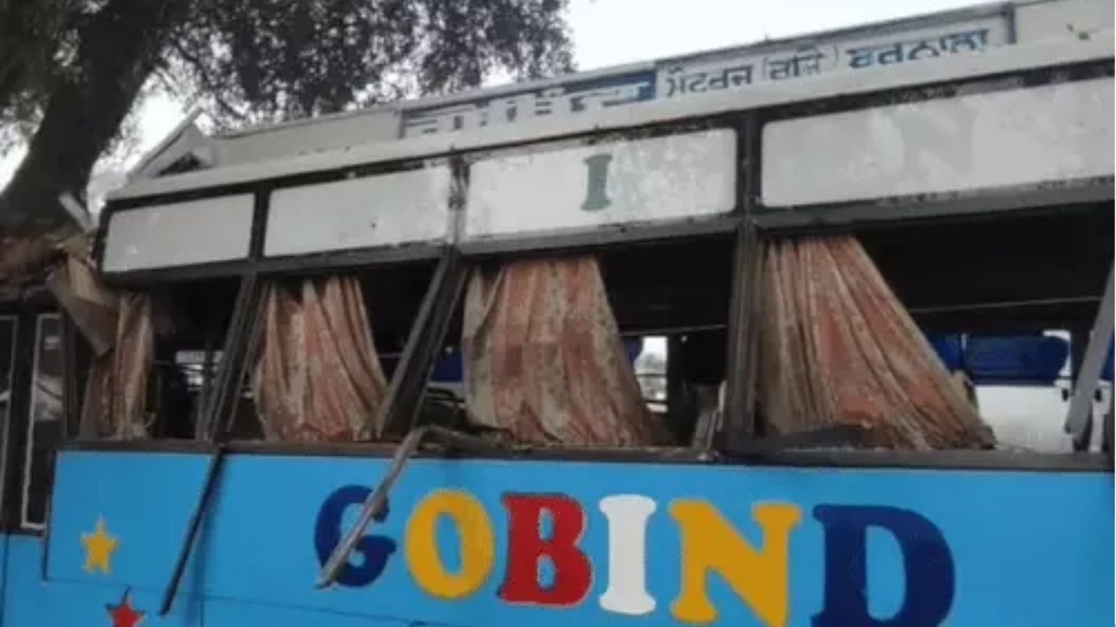 पंजाब में निजी कंपनी की बस दुर्घटनाग्रस्त, महिला समेत 7 लोग जख्मी