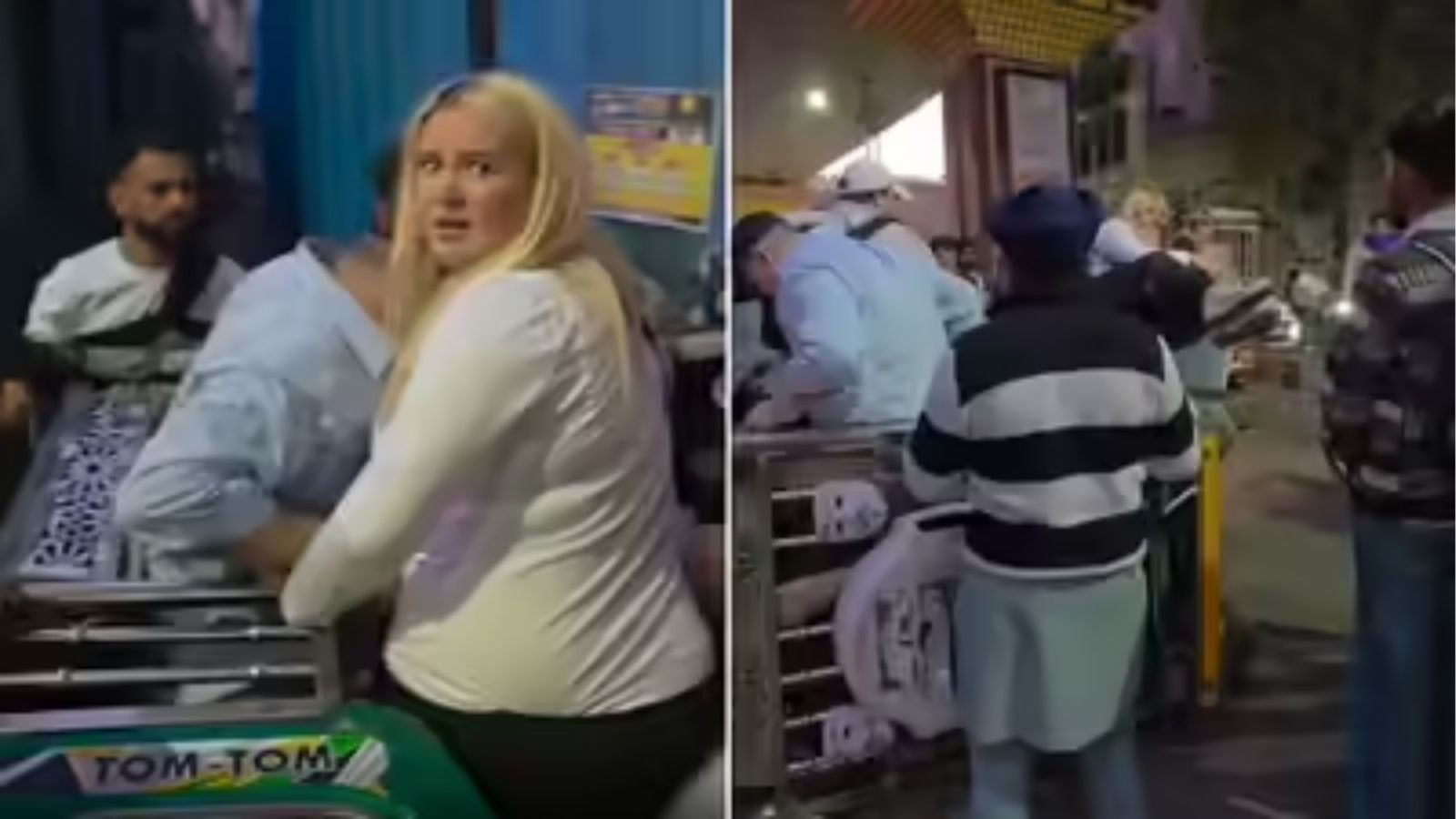 अमृतसर में  माथा टेककर लौट रहे विदेशी सैलानियों के साथ हादसा, गड्ढे के कारण पलटा ई-रिक्शा; Video