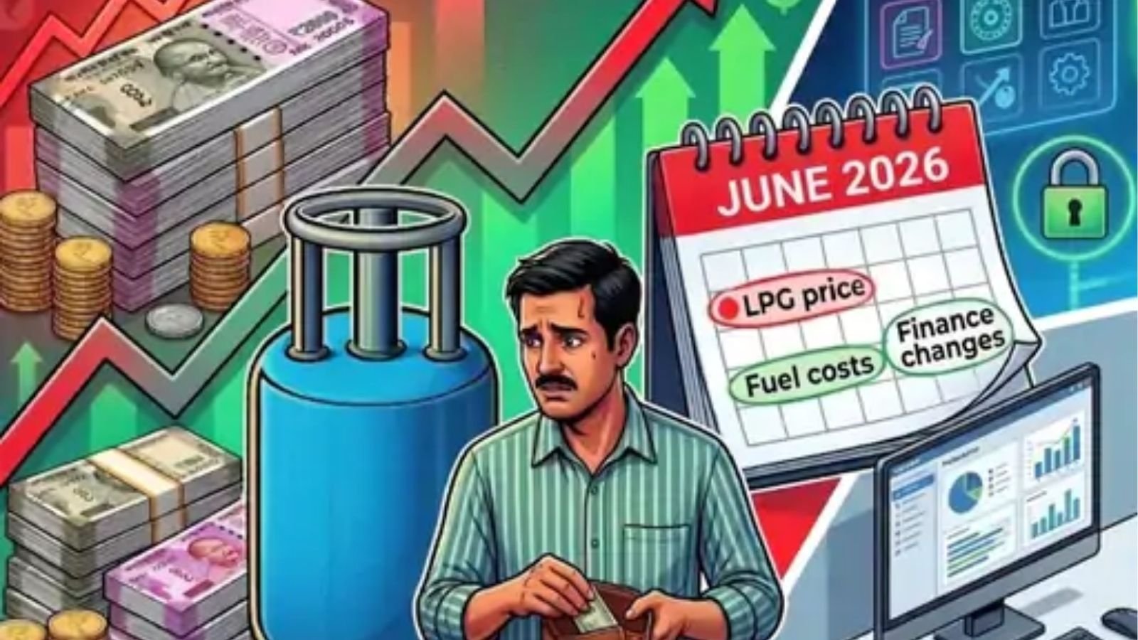 गैस उपभोक्ताओं को झटका, कॉमर्शियल और 5 किलो LPG सिलेंडर की कीमतों में इजाफा