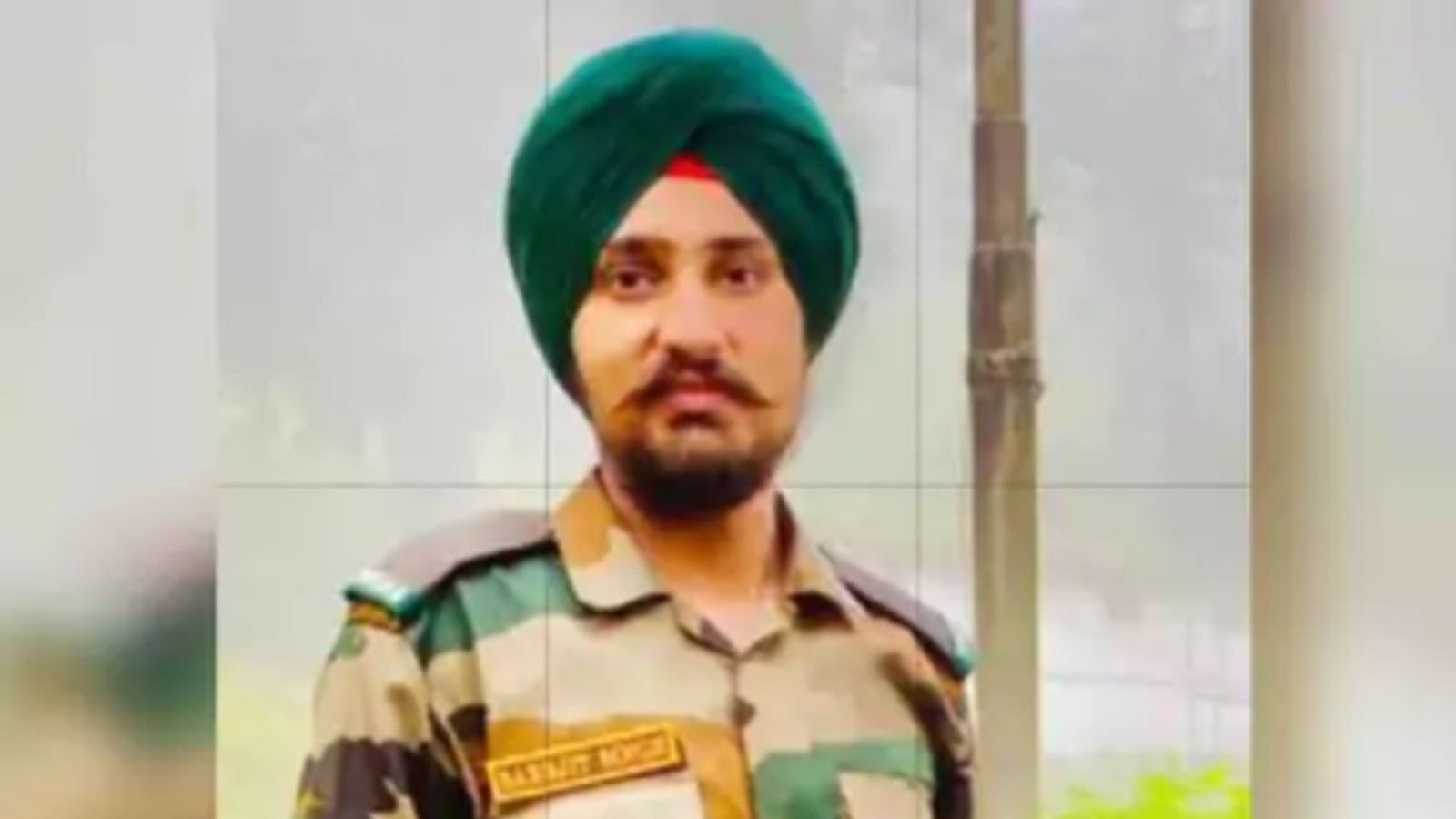 लेह में तैनात पंजाब के वीर सपूत सरबजीत सिंह की शहादत, सैन्य सम्मान के साथ होगा अंतिम संस्कार