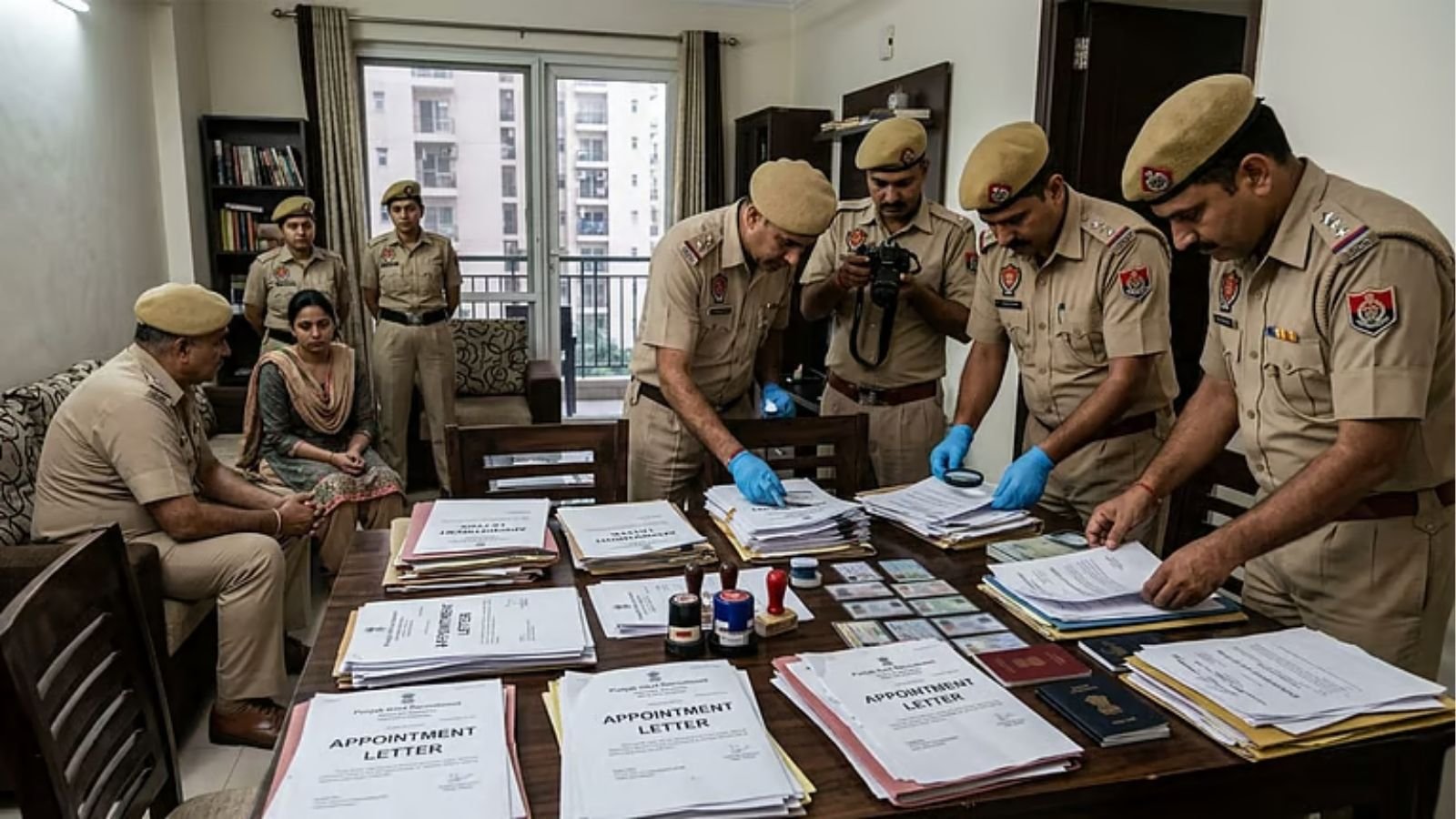 जालंधर में सरकारी नौकरी दिलाने के नाम पर ठगी, 200 से ज्यादा फर्जी नियुक्ति पत्र बरामद