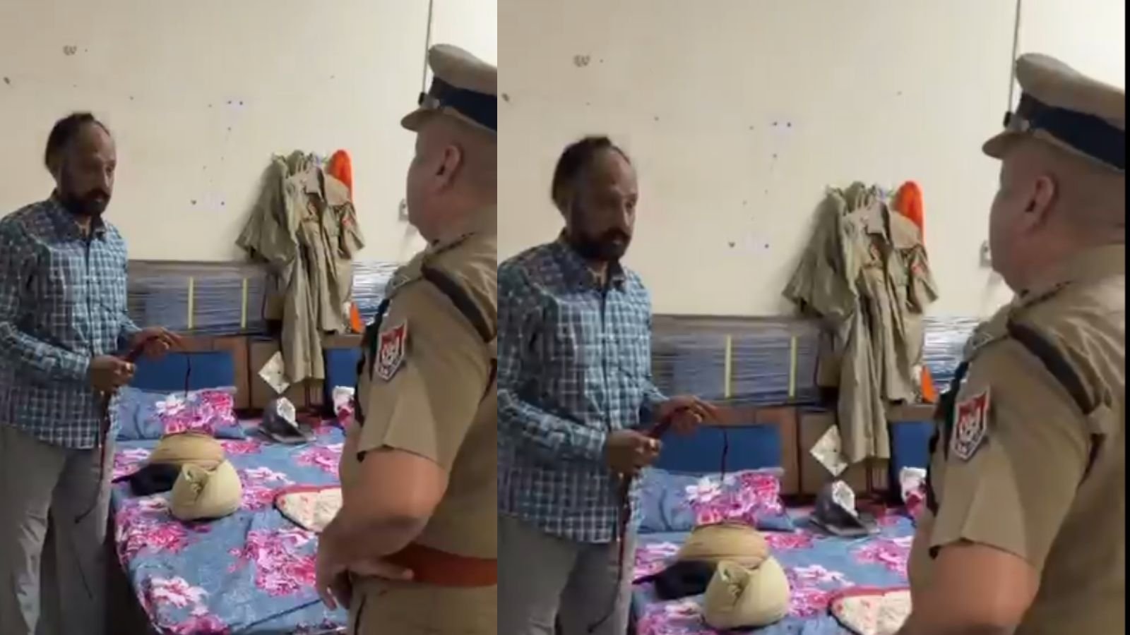अमृतसर में शराब के नशे में मिला SHO, DIG ने मौके पर किया सस्पेंड